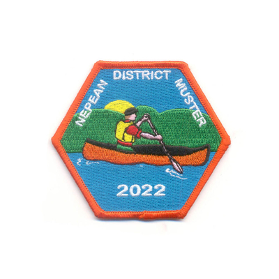 Ferro de Logo Embroidered Sports Correçãoes Merrow sobre para caminhar eventos de acampamento