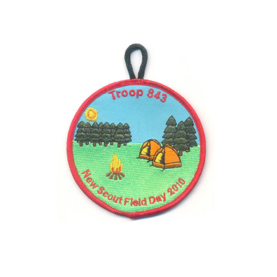 Ferro de Logo Embroidered Sports Correçãoes Merrow sobre para caminhar eventos de acampamento