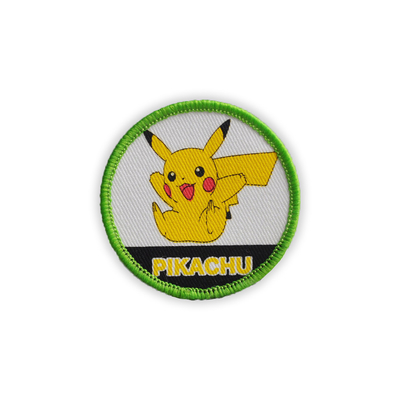 Ferro do bordado no logotipo do Anime de Doraemon Pokemon dos remendos do sopro 3D