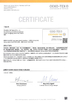 China Shenzhen K&amp;F Apparel Co., Ltd Certificações